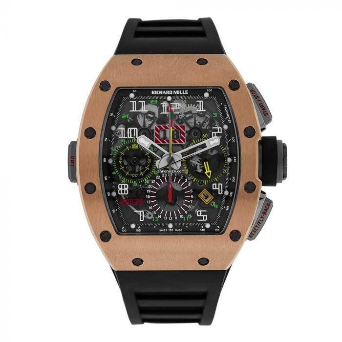 Richard Mille RM 011 Mens watch Unisex Automatic Rose gold RM 11-02 7