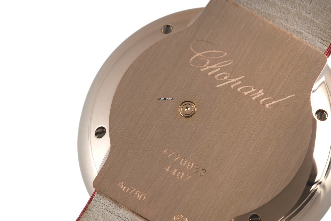 Chopard Happy Diamonds Womens watch Quartz Red gold 4407 7