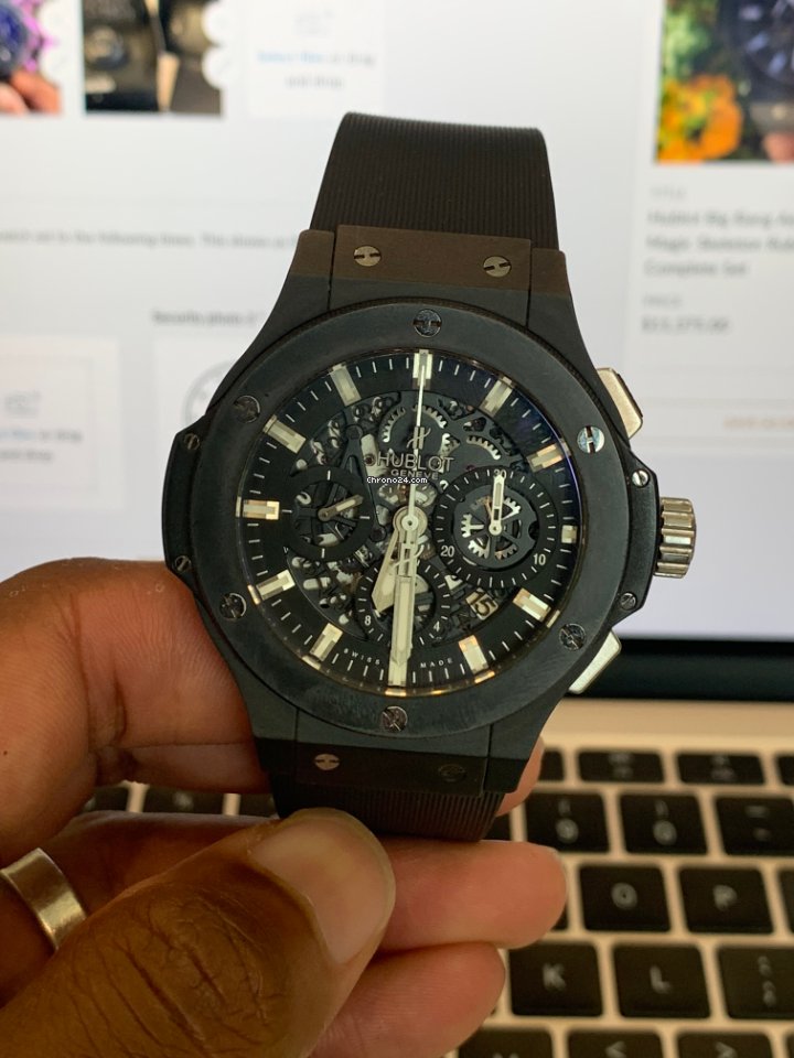 Hublot Big Bang Aero Bang Mens watch Unisex Automatic Ceramic 311.CI.1170.RX 7