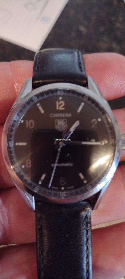 TAG Heuer Carrera Calibre 5 Mens watch Unisex Automatic Steel WV211B.FC6202 7