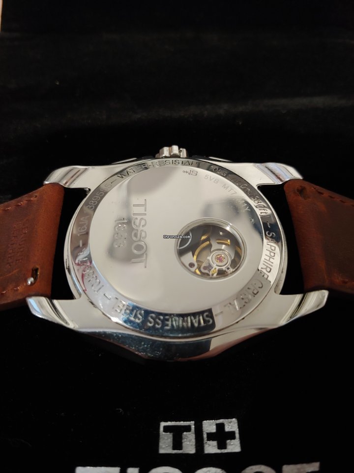 Tissot Couturier Mens watch Unisex Automatic Gold Steel T035.627.11.031.00 7