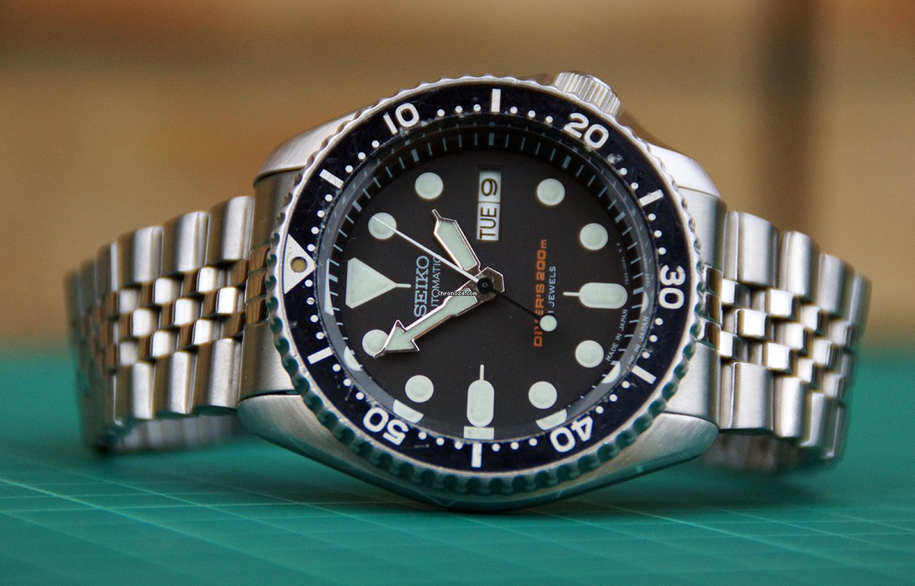 Seiko Prospex Mens watch Unisex Automatic Steel SKX007J2 7
