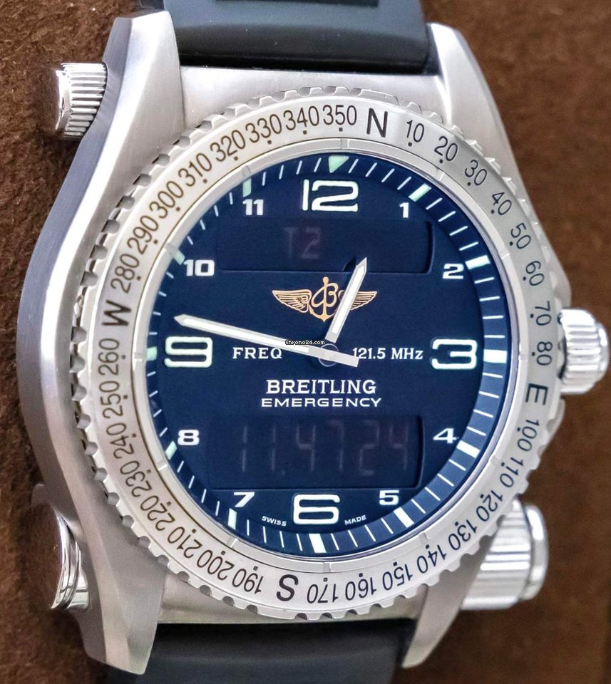 Breitling Emergency Mens watch Unisex Quartz Titanium E7632110 B576 7