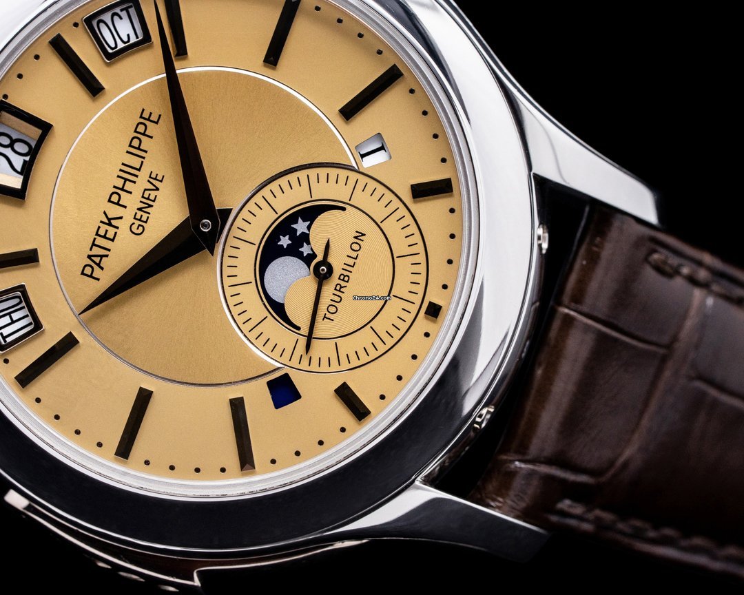 Patek Philippe Minute Repeater Perpetual Calendar Mens watch Unisex Manual winding Platinum 5207P-001 7