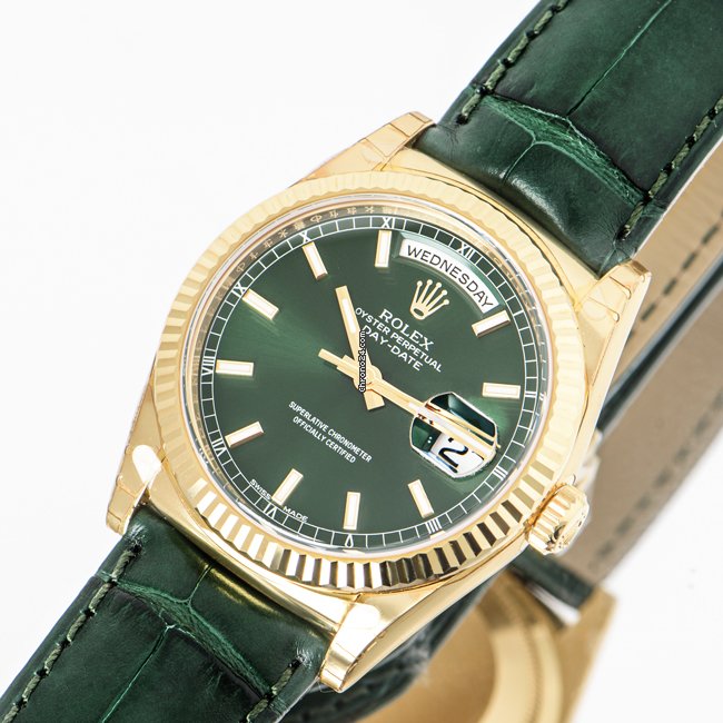 Rolex Day-Date 36 Mens watch Unisex Yellow gold Automatic 118138 7