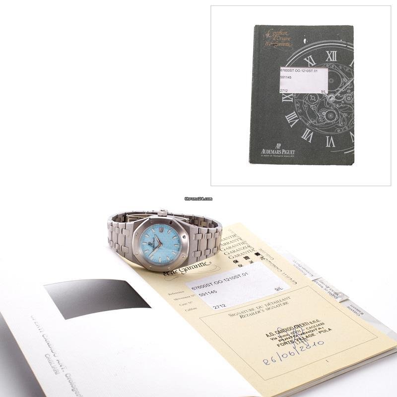Audemars Piguet Royal Oak Lady Womens watch Quartz Steel 67600st.oo.1210st.01 7