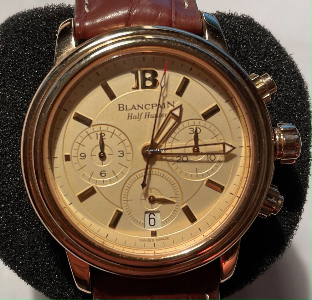 Blancpain Mens watch Unisex Automatic Rose gold 3100-1542-53B 7