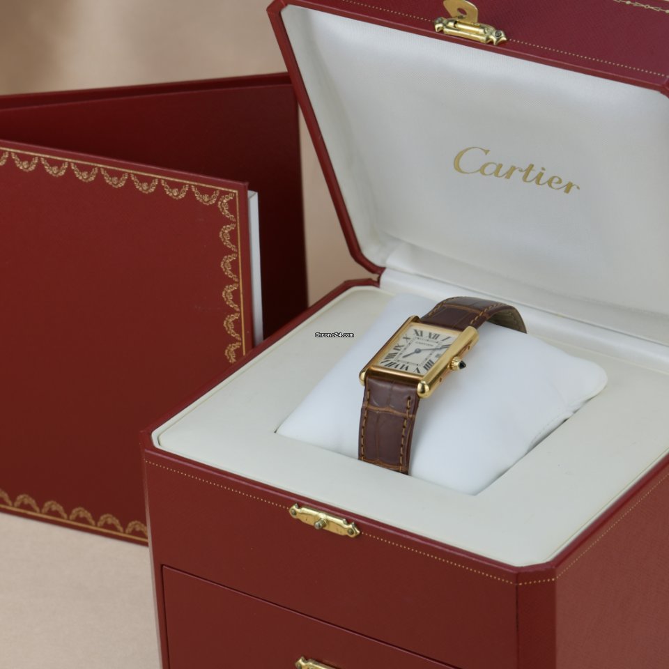 Cartier Tank Louis Cartier Mens watch Unisex Quartz Yellow gold W1529756 7
