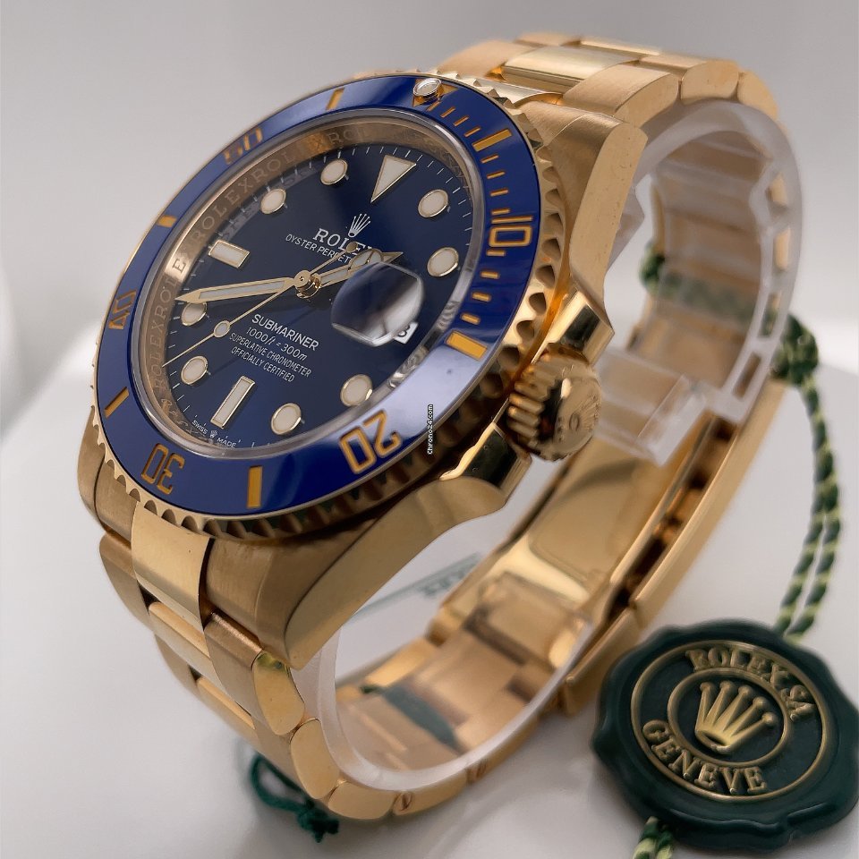 Rolex Submariner Date Mens watch Unisex Yellow gold Automatic 126618LB-0002 7