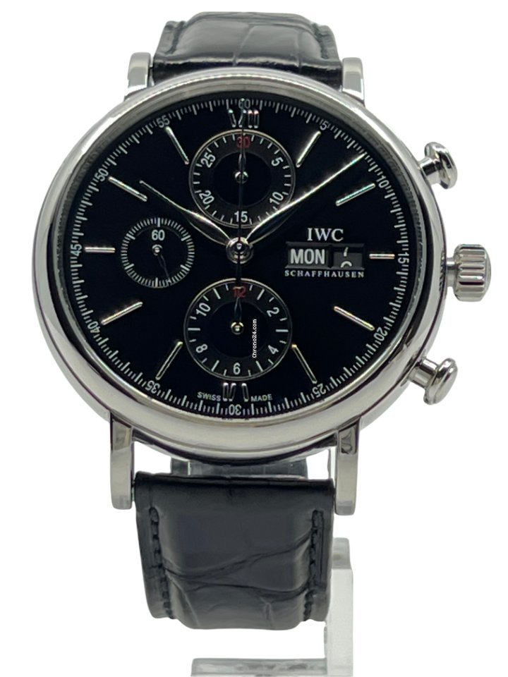 IWC Portofino Chronograph Mens watch Unisex Automatic Steel IW391002 7