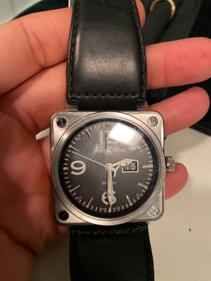 Bell & Ross BR 01-96 Grande Date Mens watch Unisex Automatic Steel BR01-96 7