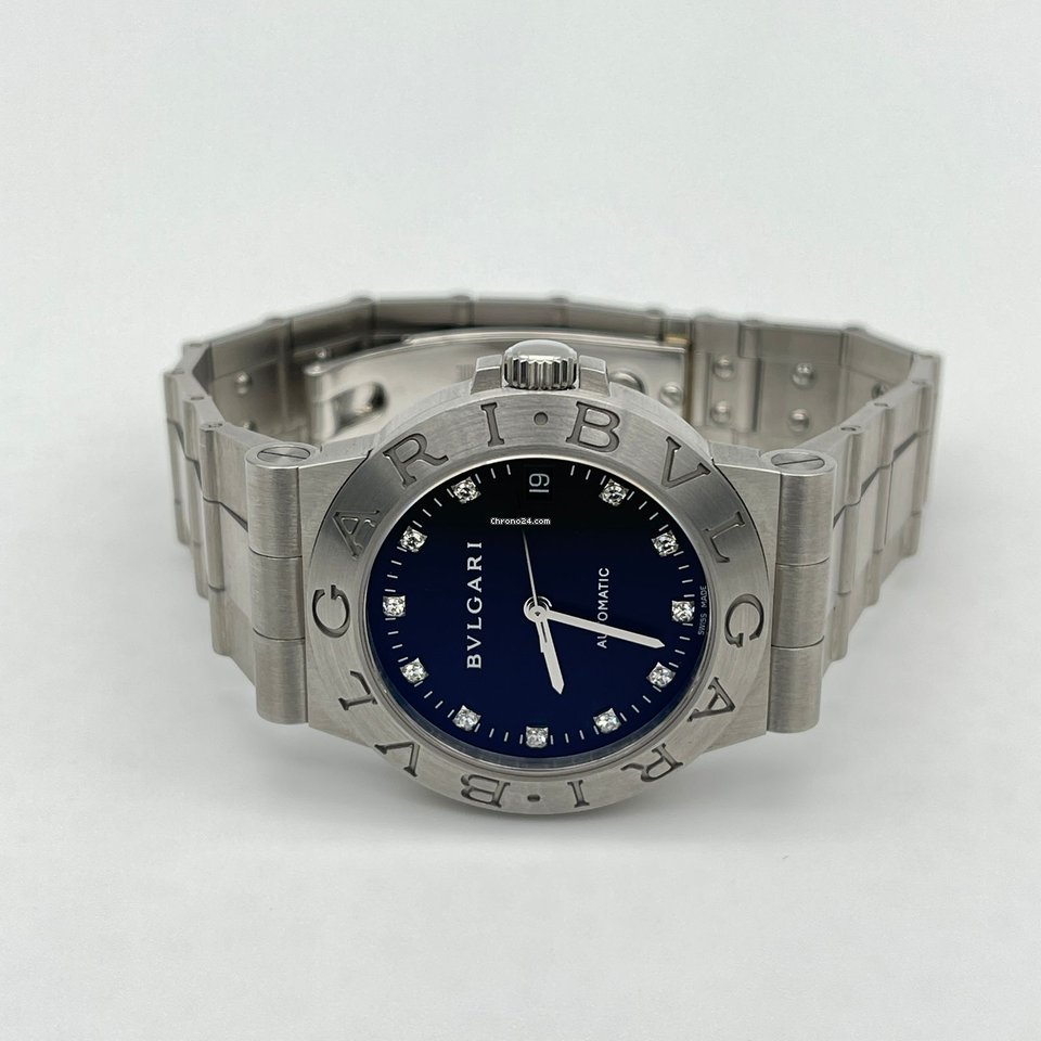 Bulgari Diagono Mens watch Unisex Automatic Steel LCV 35 S 7