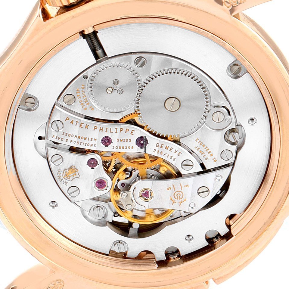 Patek Philippe Travel Time Mens watch Unisex Manual winding Rose gold 5134R 7