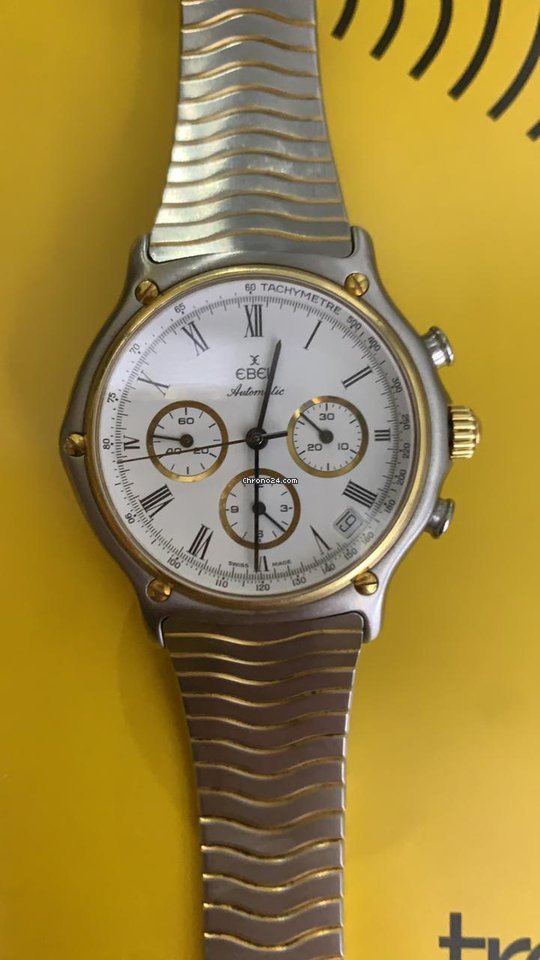 Ebel 1911 Mens watch Unisex Automatic Gold Steel 1134901 7