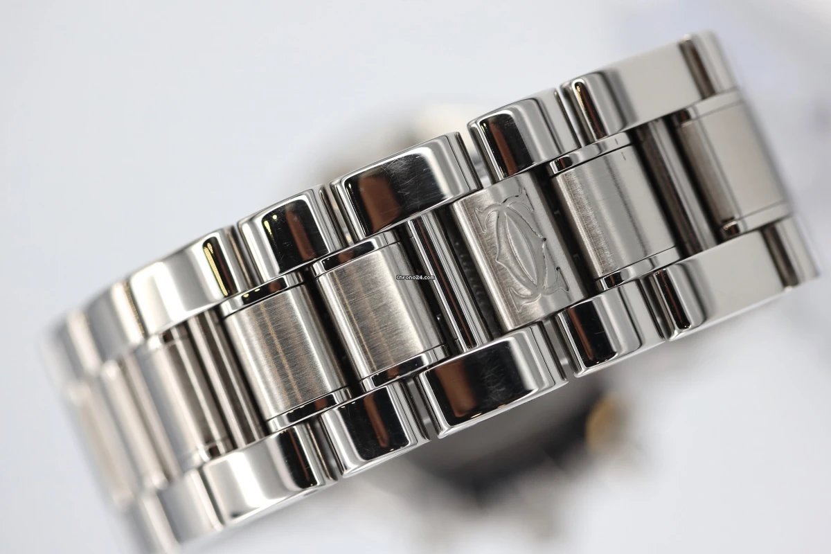 Cartier 21 Chronoscaph Mens watch Unisex Automatic Steel 2424 7