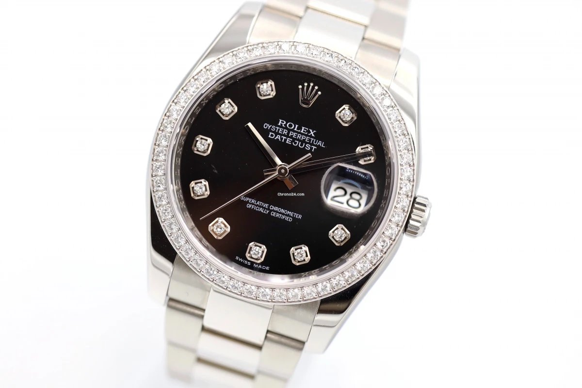 Rolex Datejust 36 Mens watch Unisex Steel Automatic 116244 7