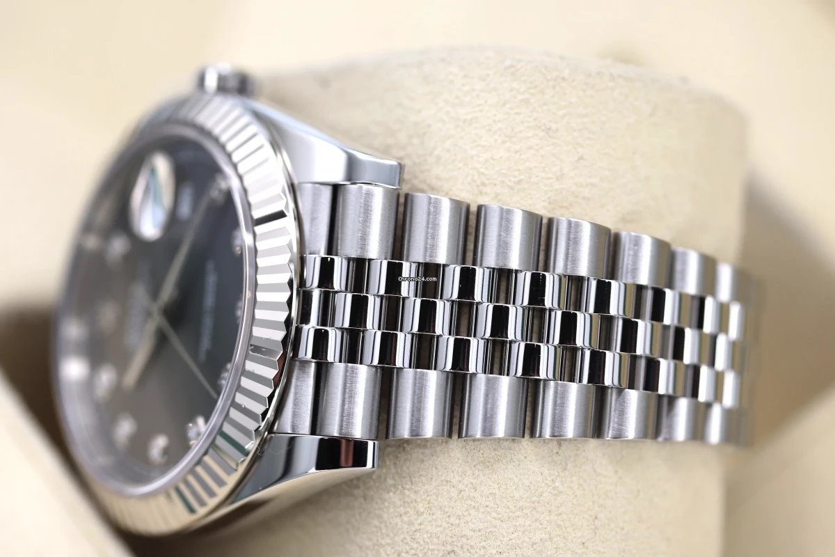 Rolex Datejust 41 Mens watch Unisex Gold Steel Automatic 126334 7