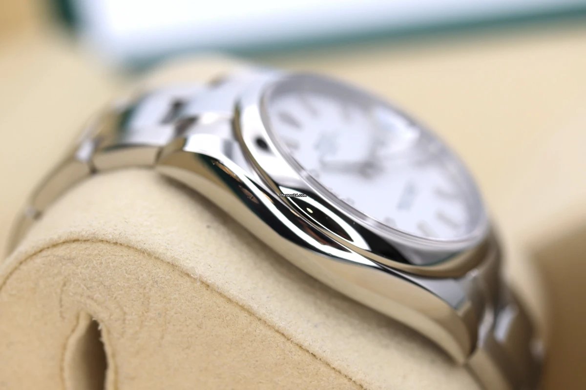 Rolex Oyster Perpetual Date Mens watch Unisex Steel Automatic 115200 7