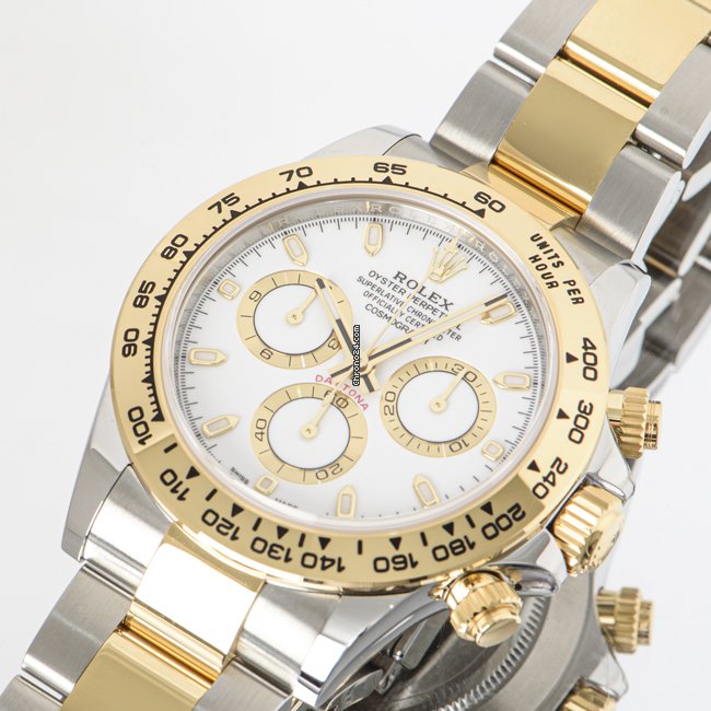 Rolex Daytona Mens watch Unisex Gold Steel Automatic 116503 7