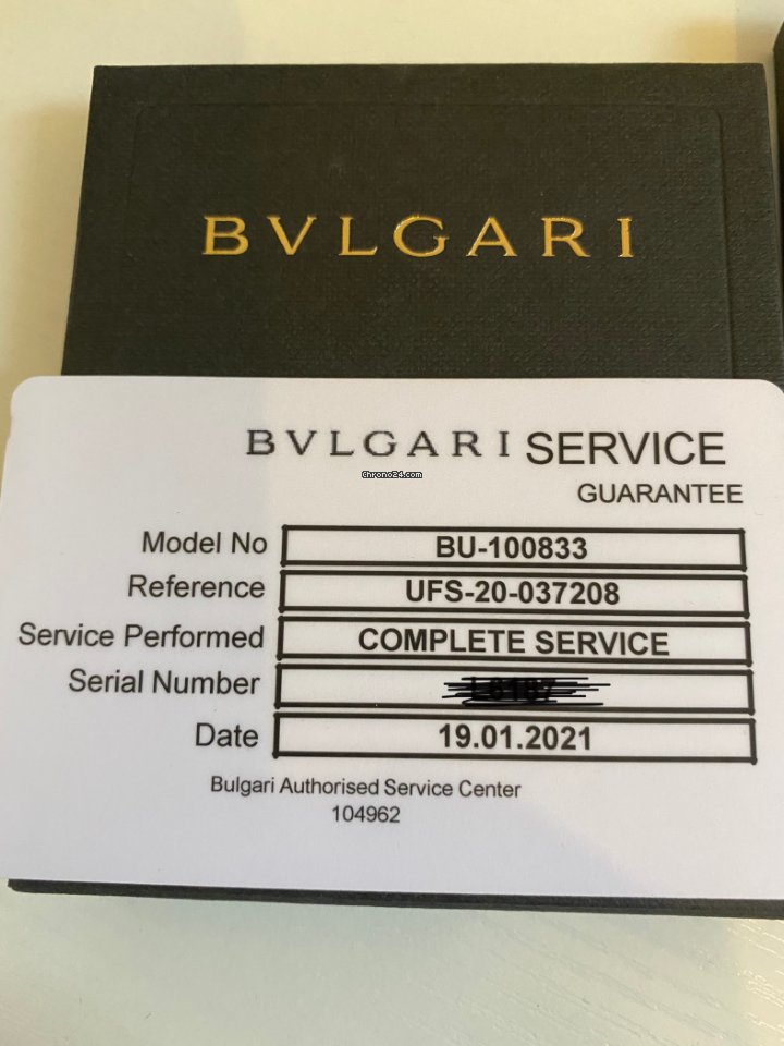 Bulgari Rettangolo Mens watch Unisex Quartz Steel RTC49BRSVD 7