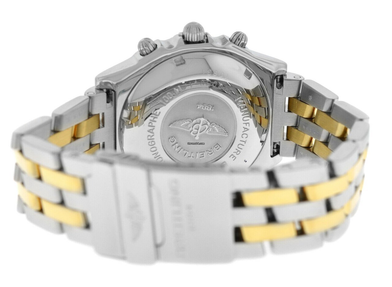 Breitling Mens watch Unisex Automatic Gold Steel D13050.1 7