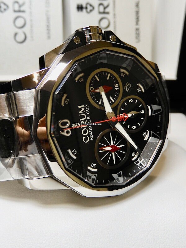 Corum Admirals Cup Challenger Automatic Steel A753 04200 7
