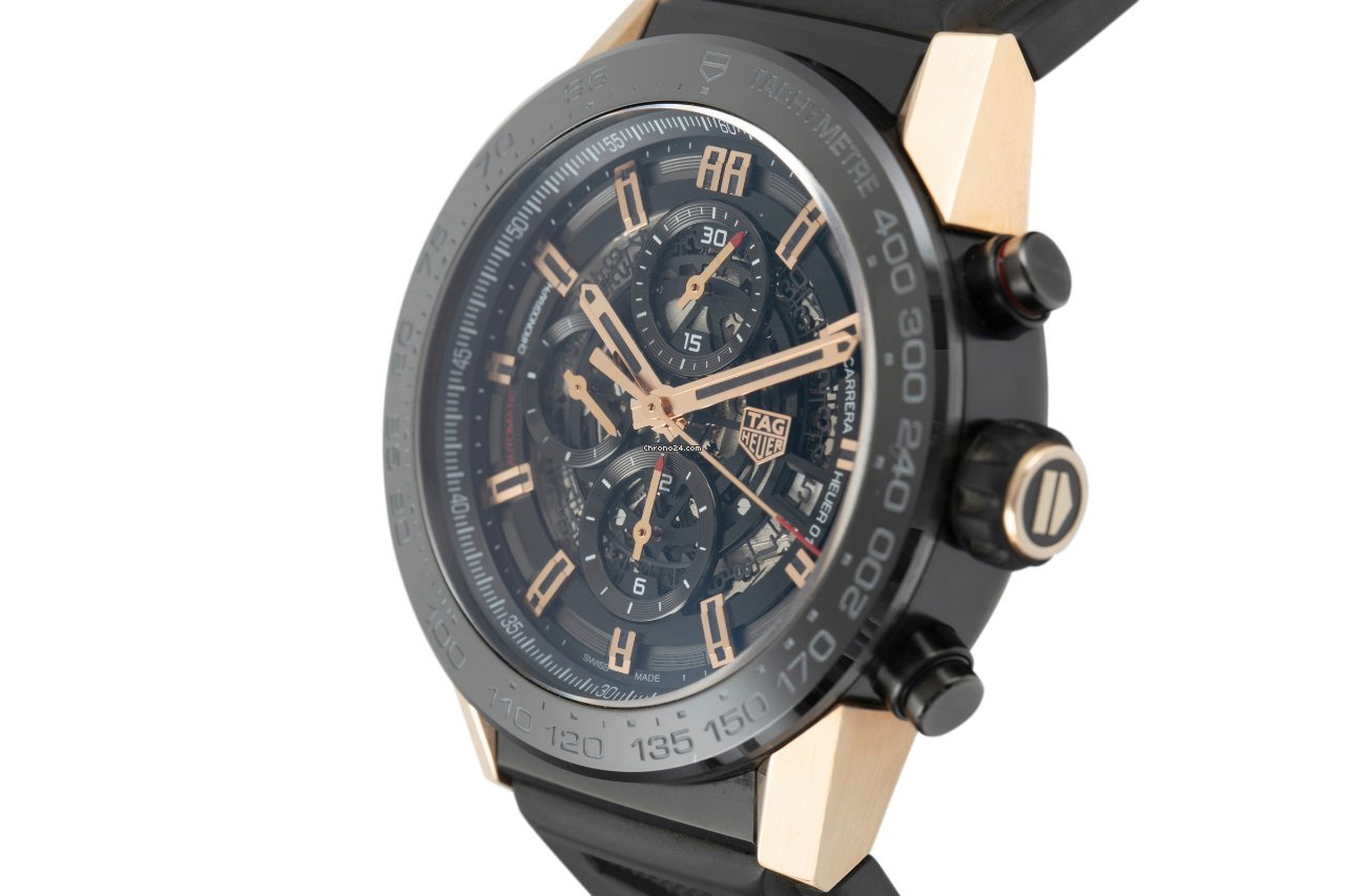 TAG Heuer Carrera Calibre HEUER 01 Mens watch Unisex Automatic Titanium CAR2A5A.FT6044 7