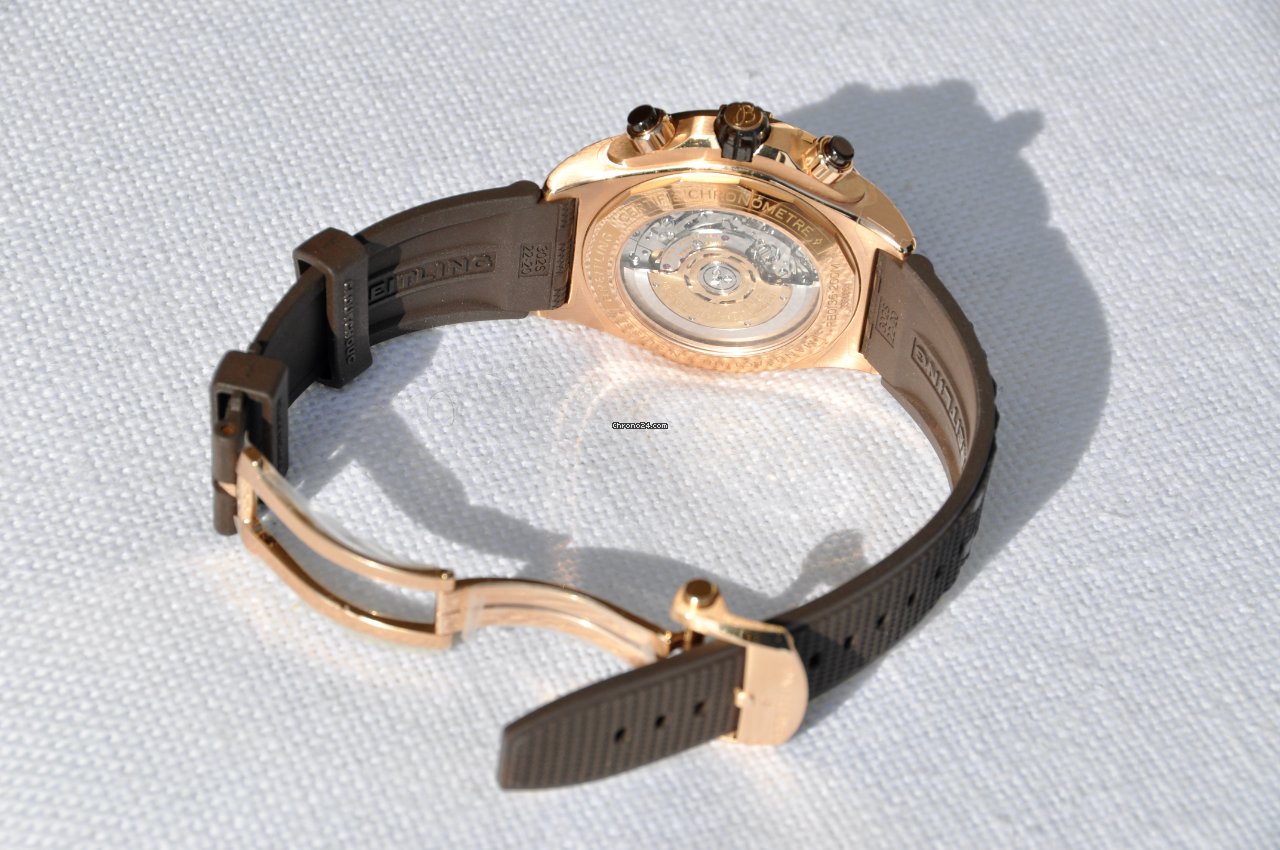 Breitling Chronomat Mens watch Unisex Automatic Rose gold RB0136E31Q1S1 7