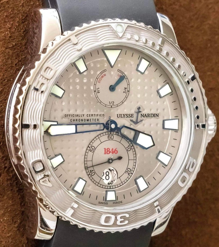Ulysse Nardin Maxi Marine Diver Mens watch Unisex Automatic Steel 263-33-3 92 7
