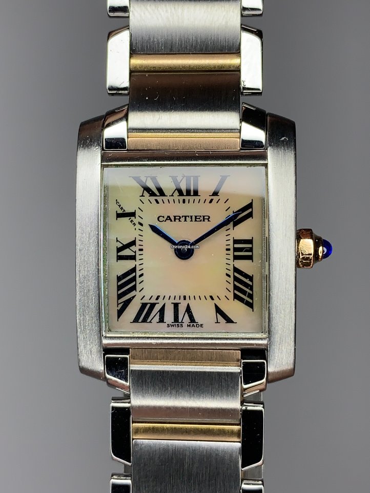 Cartier Tank Francaise Womens watch Quartz Steel W51027Q4 7