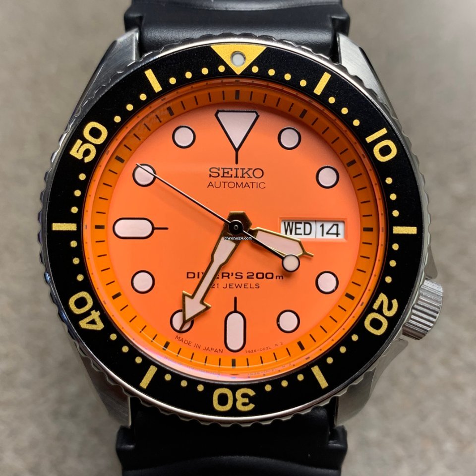 Seiko Mens watch Unisex Automatic Steel SKX011J1 7