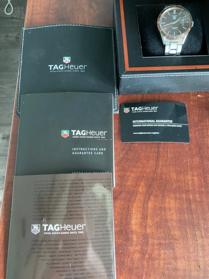 TAG Heuer Carrera Calibre 5 Mens watch Unisex Automatic Steel WV211N 7