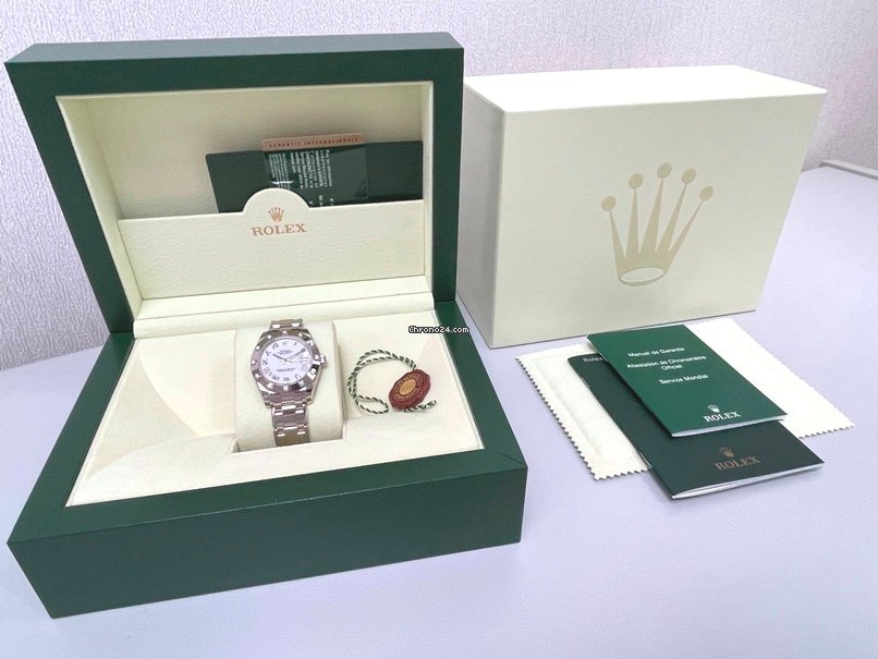 Rolex Lady-Datejust Pearlmaster Womens watch White gold Automatic 81319 7