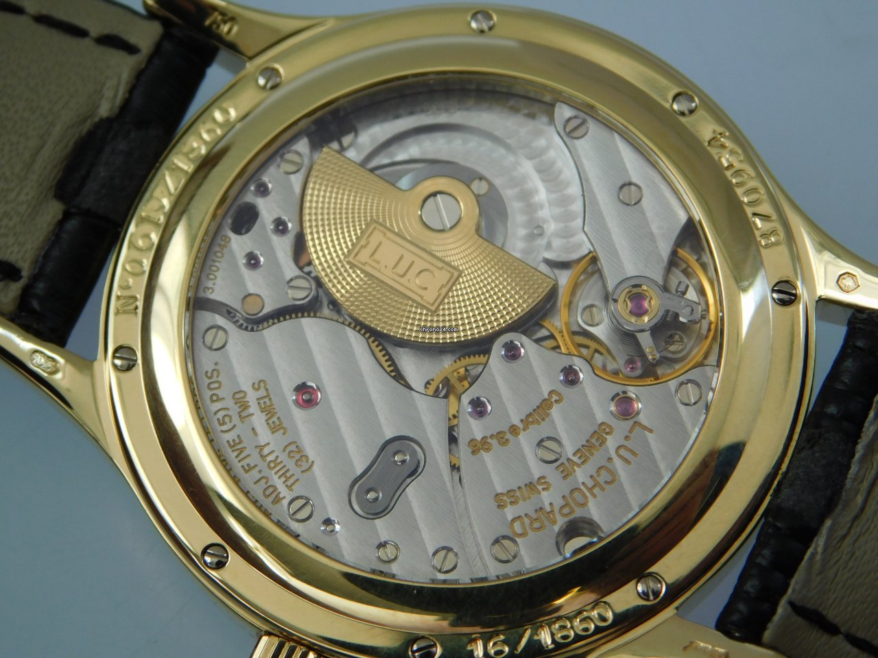 Chopard L.U.C Mens watch Unisex Automatic Yellow gold 16 1860 7