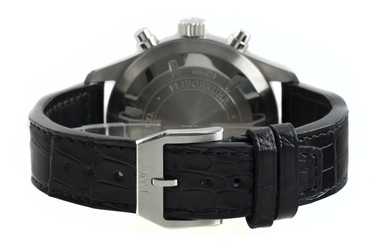 IWC Pilot Chronograph Mens watch Unisex Automatic Steel 3777 7