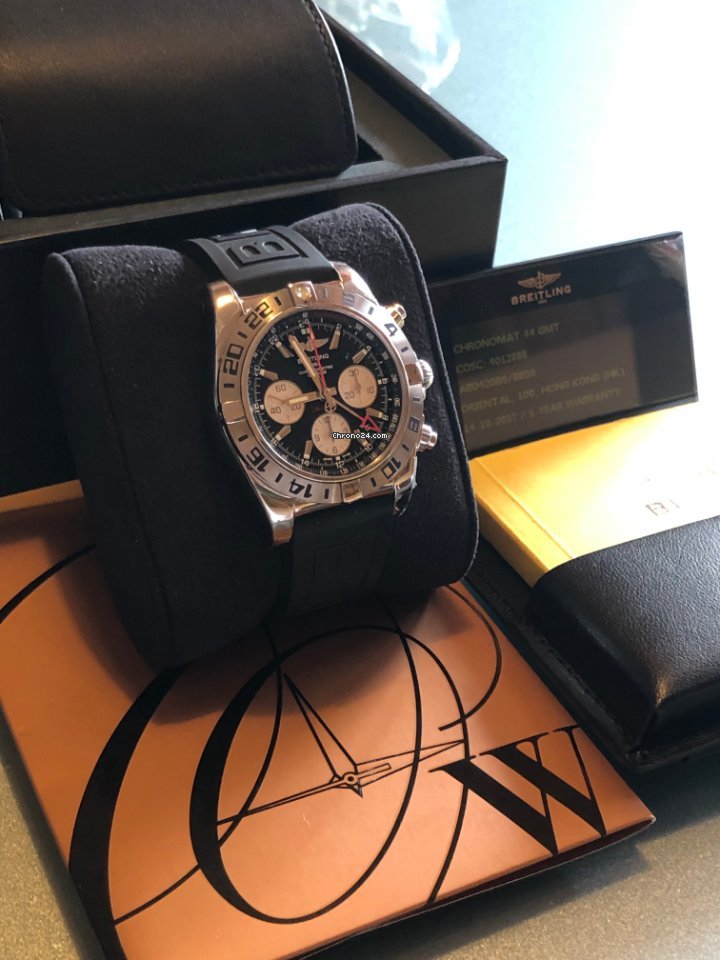 Breitling Chronomat 44 GMT Mens watch Unisex Automatic AB0420B9.BB56 7