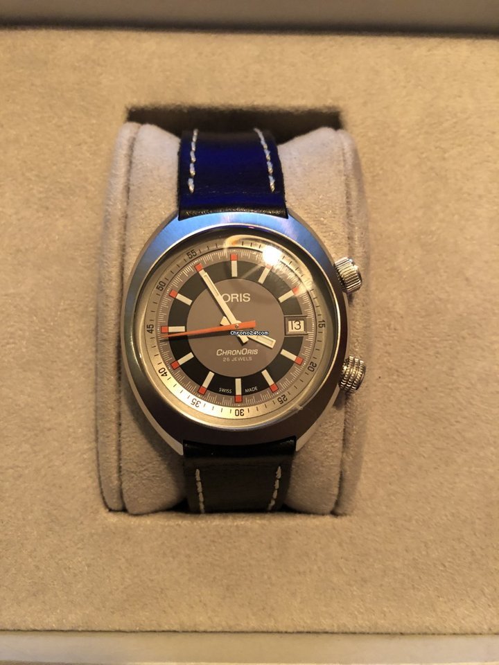 Oris Chronoris Mens watch Unisex Automatic Steel 01 733 7737 4053-07 5 19 44 7
