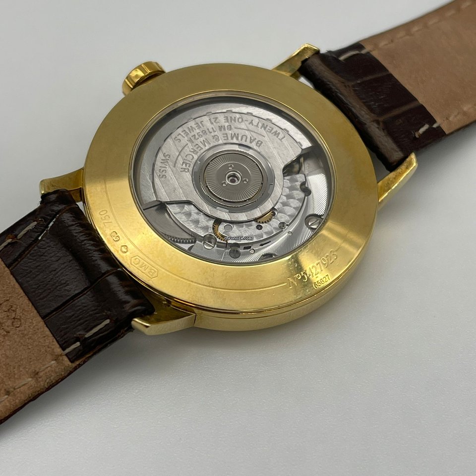 Baume & Mercier Classima Mens watch Unisex Automatic Yellow gold 65627 7