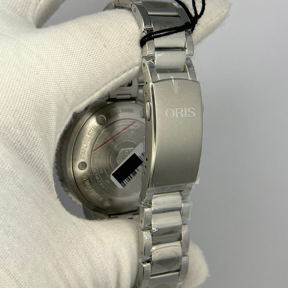 Oris Aquis Depth Gauge Mens watch Unisex Automatic Steel 01 733 7755 4154-Set MB 7