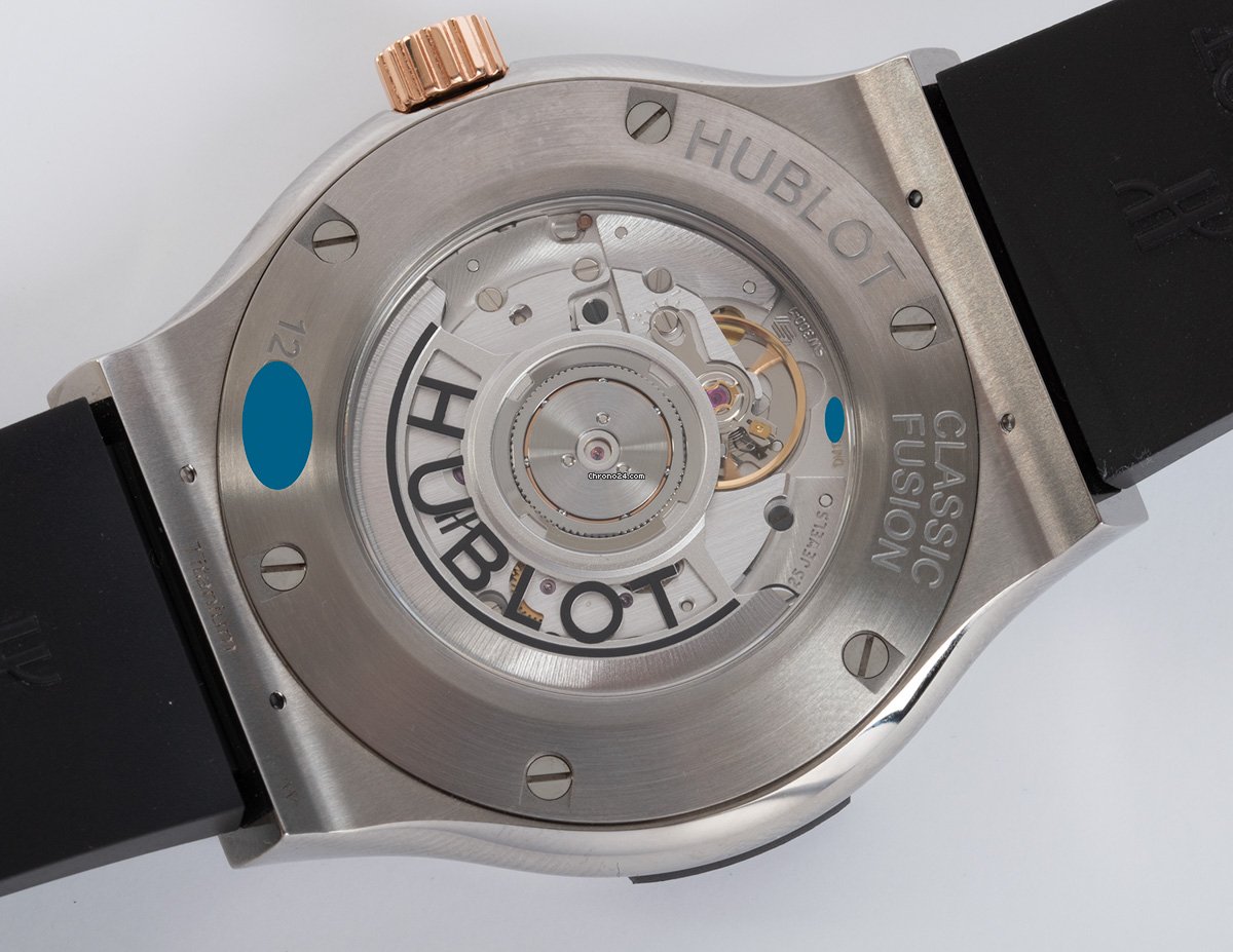 Hublot Classic Fusion 45, 42, 38, 33 mm Mens watch Unisex Automatic Titanium 542.NO.1181.RX 7