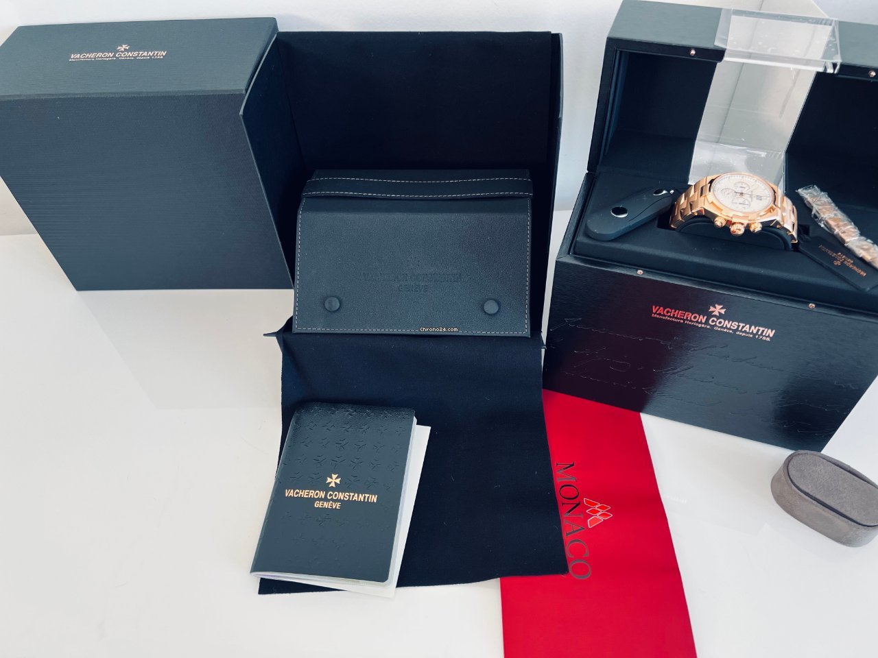 Vacheron Constantin Overseas Chronograph Mens watch Unisex Automatic Rose gold 49150 B01R-9454 7
