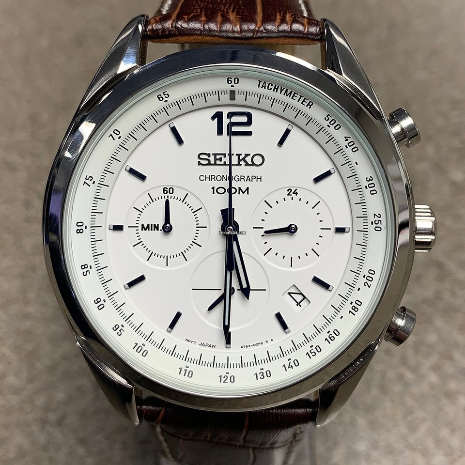 Seiko Mens watch Unisex Quartz Steel SSB095P1 7