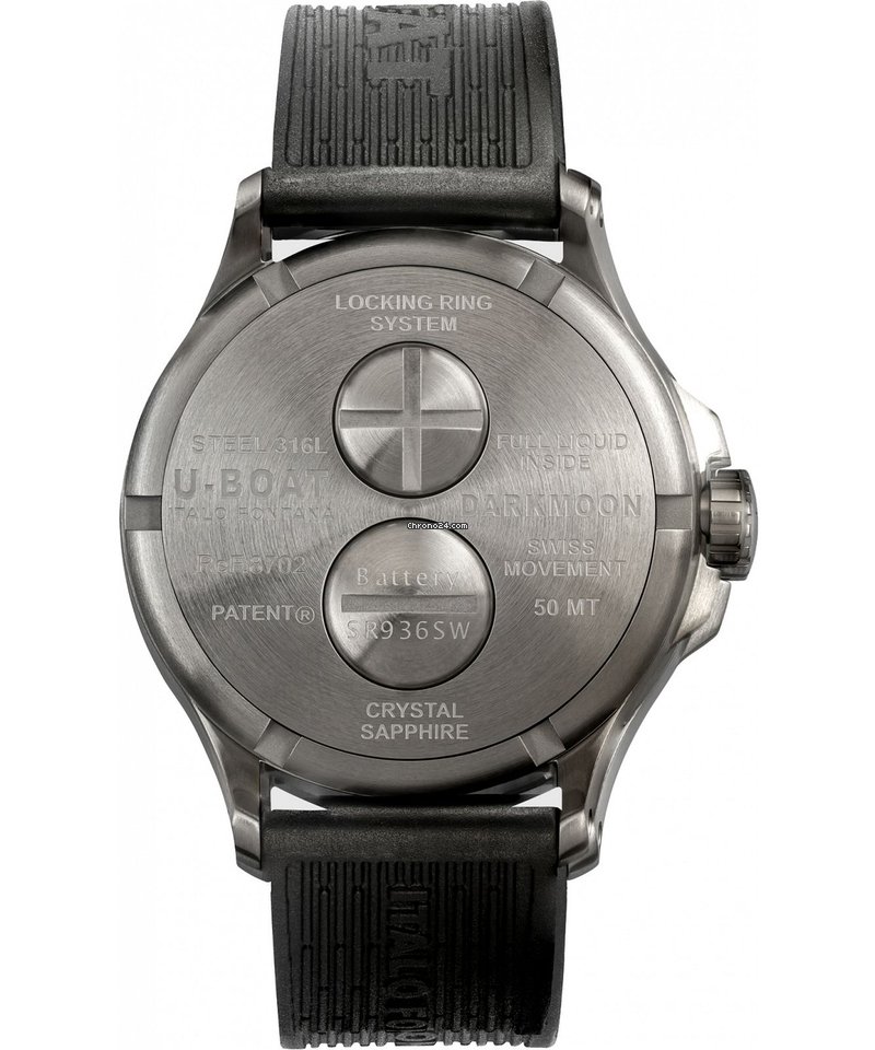 U-Boat Mens watch Unisex Quartz Steel 8702 7