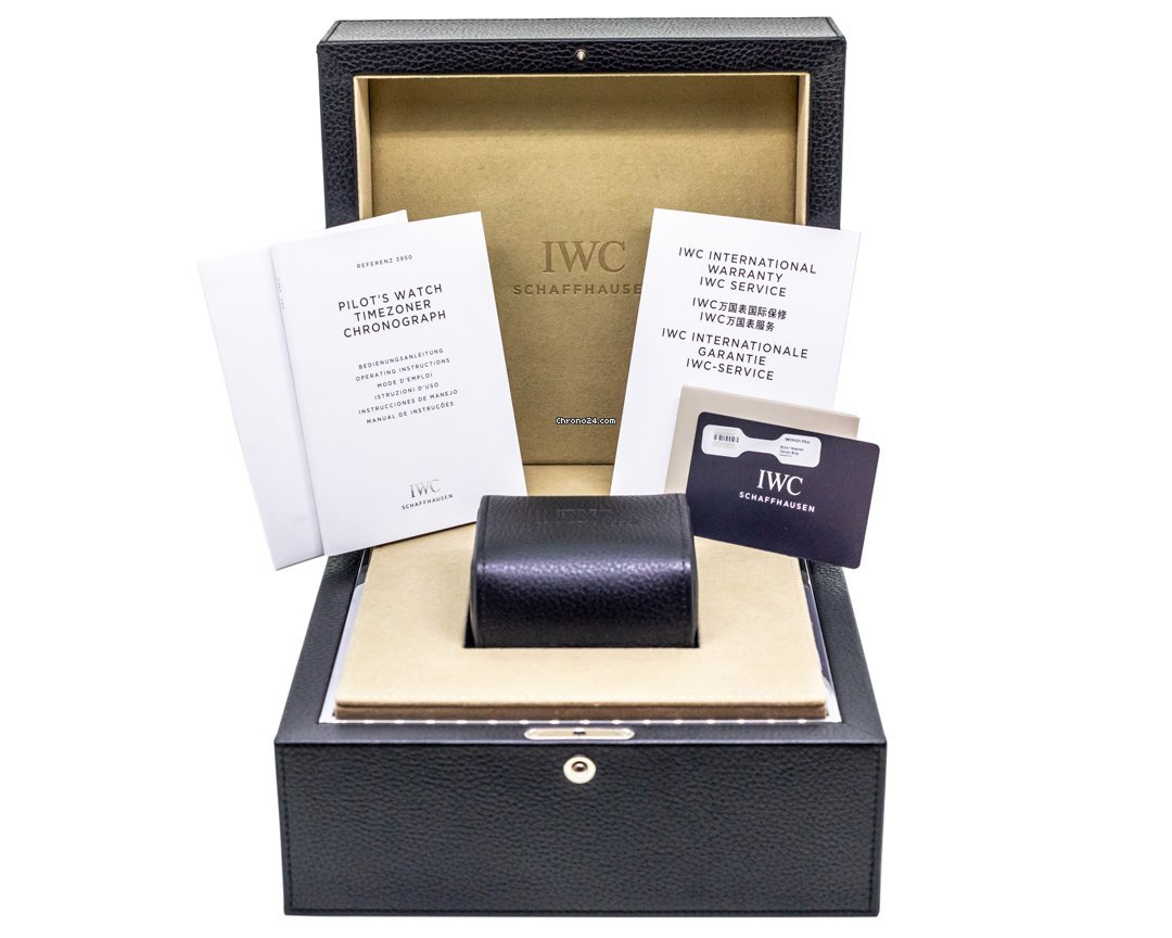 IWC Pilot Chronograph Mens watch Unisex Automatic Steel IW395001 7