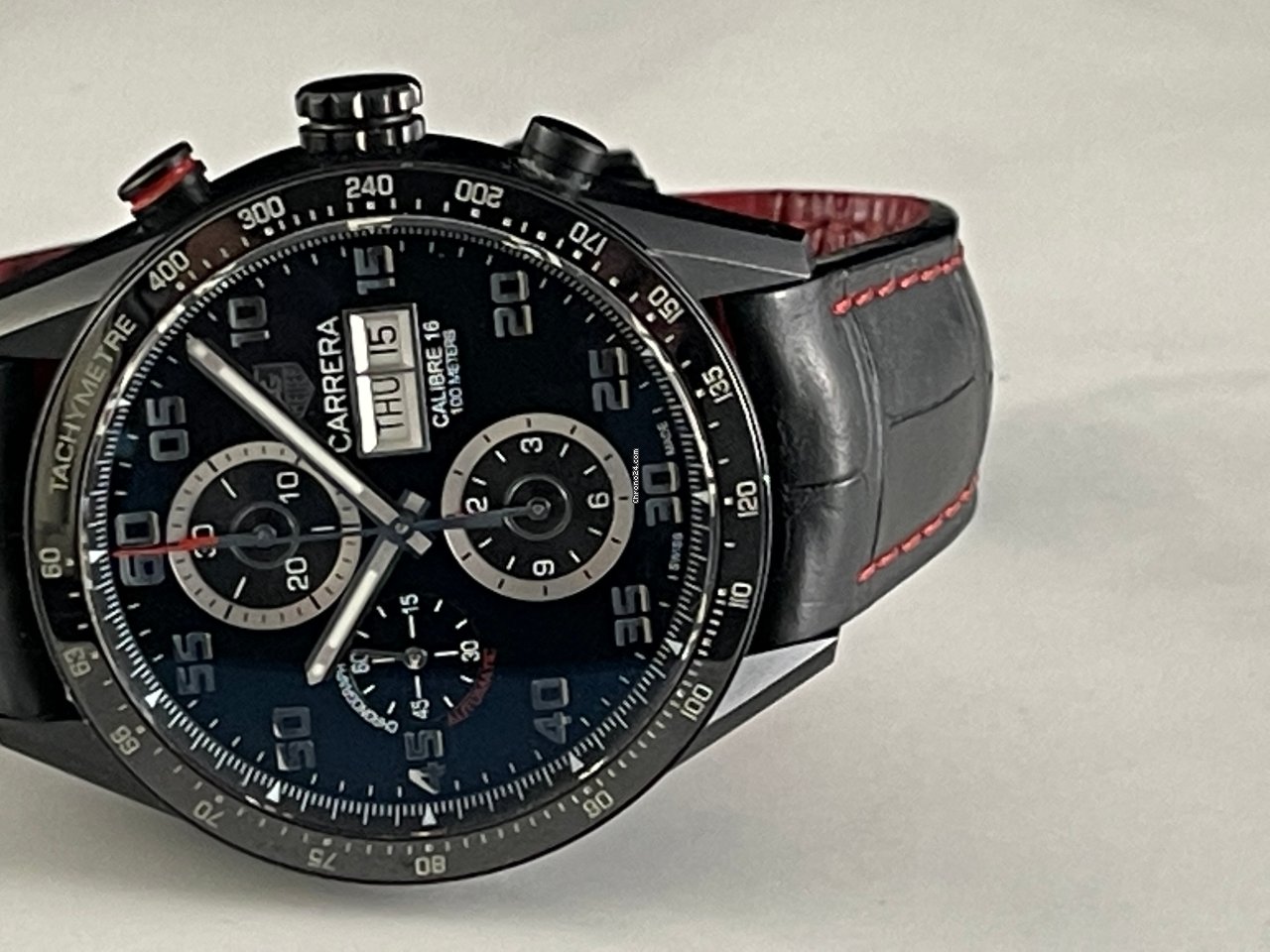 TAG Heuer Carrera Calibre 16 Mens watch Unisex Automatic Titanium CV2A81.FC6237 7