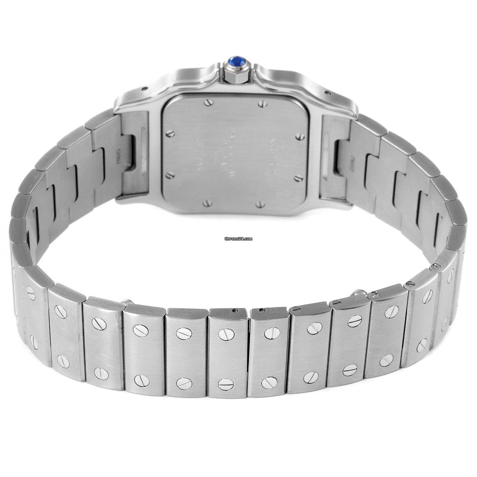 Cartier Santos Galbee Mens watch Unisex Quartz Steel W20060D6 7