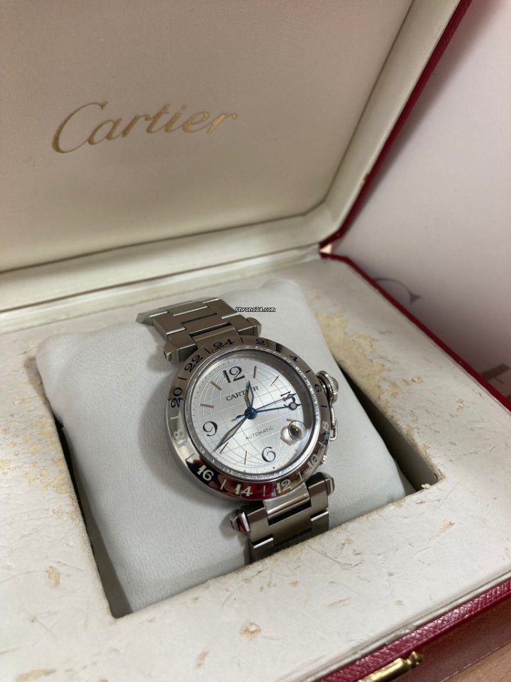 Cartier Pasha C Mens watch Unisex Automatic Steel 2377 7