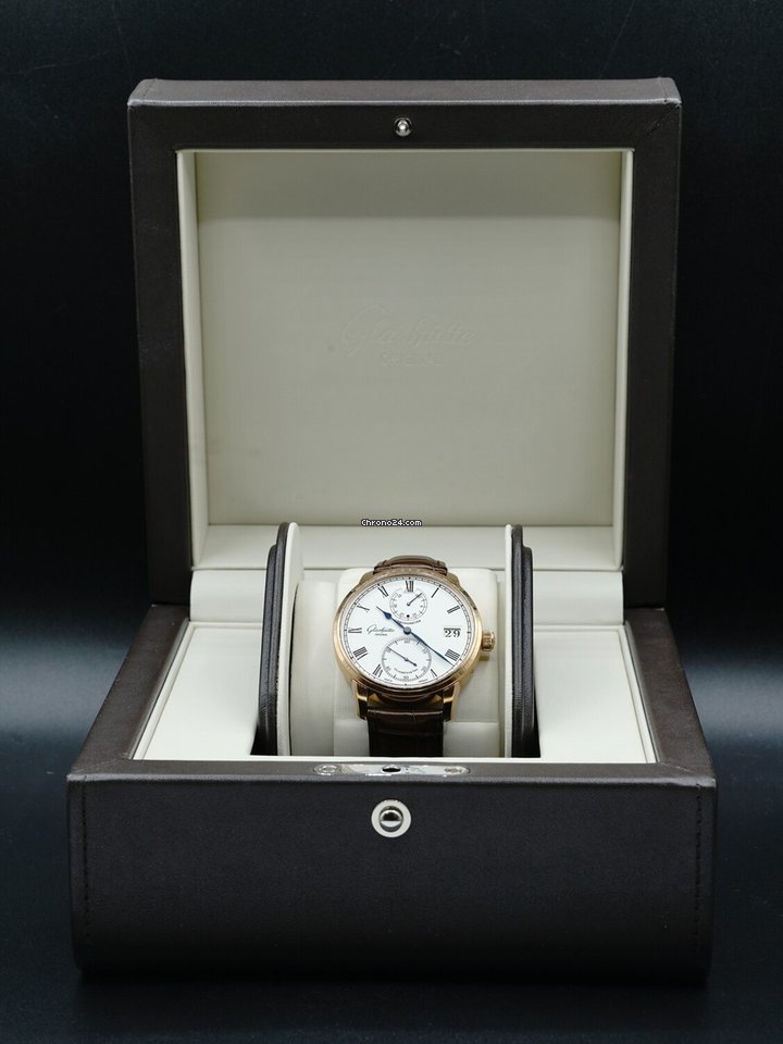 Glashtte Original Senator Chronometer Mens watch Unisex Manual winding Rose gold 1-58-01-02-05-30 7
