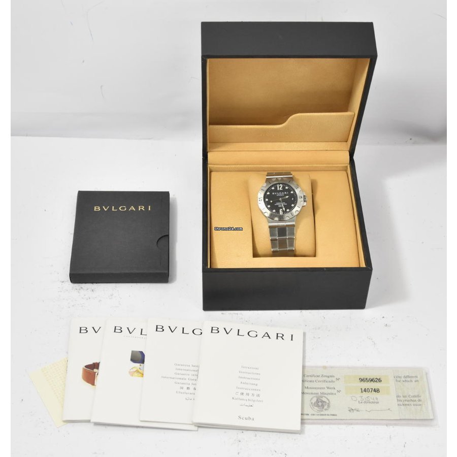 Bulgari Diagono Mens watch Unisex Automatic Steel SD38S 7