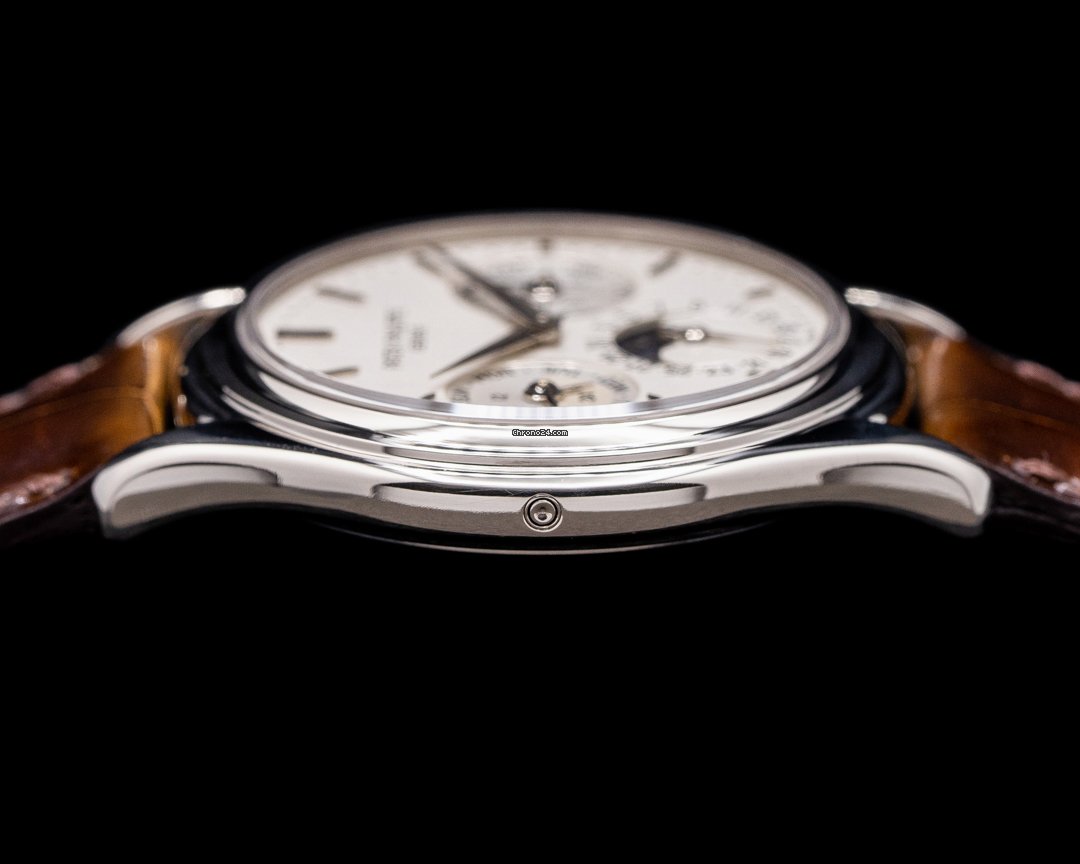 Patek Philippe Perpetual Calendar Mens watch Unisex Automatic White gold 3940G 7